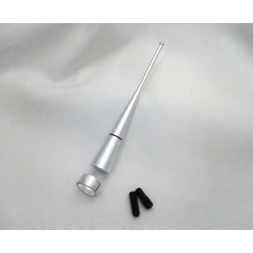 日産 ノート(NOTE) 110mm ショートアンテナ シルバー UNICOZONE