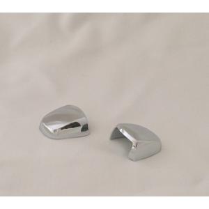 ダイハツ LA800S LA810S ムーヴキャンバス フロントウォッシャーノズルカバー クロムメッ...