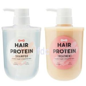 【送料込み!!2個セット!!】 【即納】ヘアザプロテイン モイスト シャンプー＆トリートメントセット 各460mL