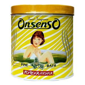 【即納】 乾卯栄養化学」 オンセンス・パインバス 薬用入浴剤 缶入 1150g 入浴剤・バスソルト