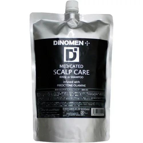 ディノメン 薬用スカルプケア リンスインシャンプー 詰替え用 900ml 【DiNOMEN】