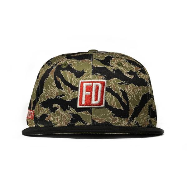 FD タイガー・カモ・グリーン キャップ