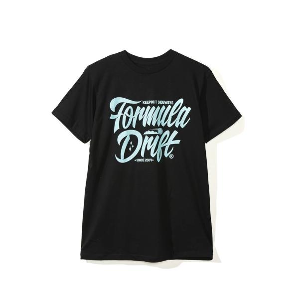 FD Script Tシャツ/黒