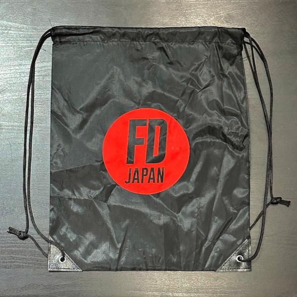 FD JAPAN オリジナル・ナップサック／黒
