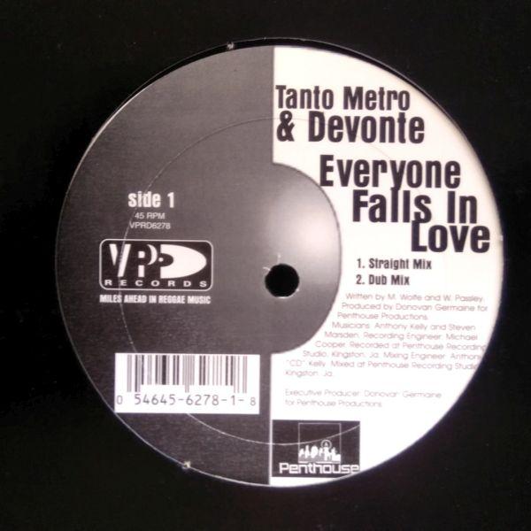 12inchレコード　 TANTO METRO &amp; DEVONTE / EVERYONE FALLS...