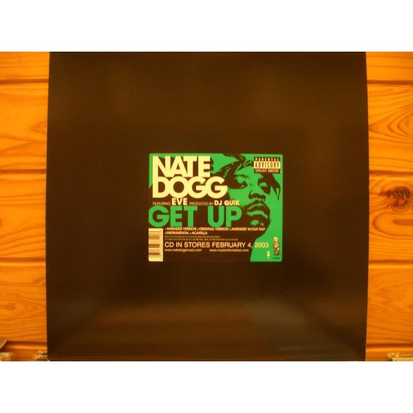 12inchレコード　 NATE DOGG / GET UP feat. EVE (DJ QUIK)