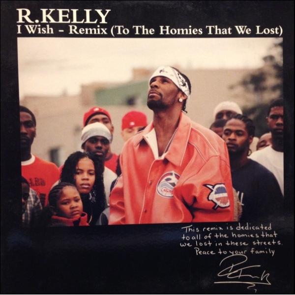 12inchレコード　 R. KELLY / I WISH REMIX (TO THE HOMIES...