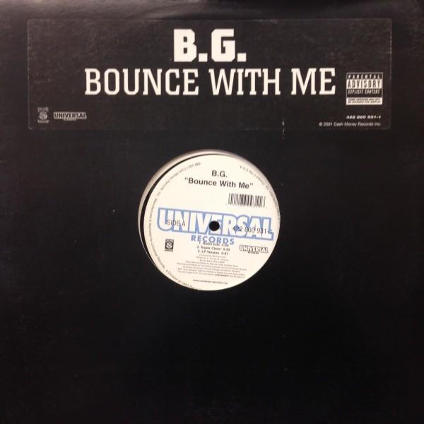 12inchレコード　 B.G. / BOUNCE WITH ME
