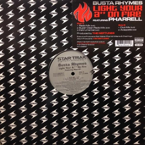 12inchレコード　 BUSTA RHYMES / LIGHT YOUR ASS ON FIRE