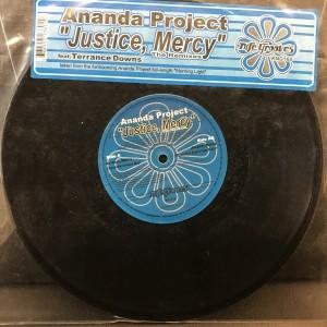 10inchレコード　THE ANANDA PROJECT / JUSTICE MERCY