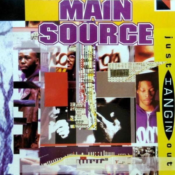 12inchレコード　 MAIN SOURCE / JUST HANGIN' OUT