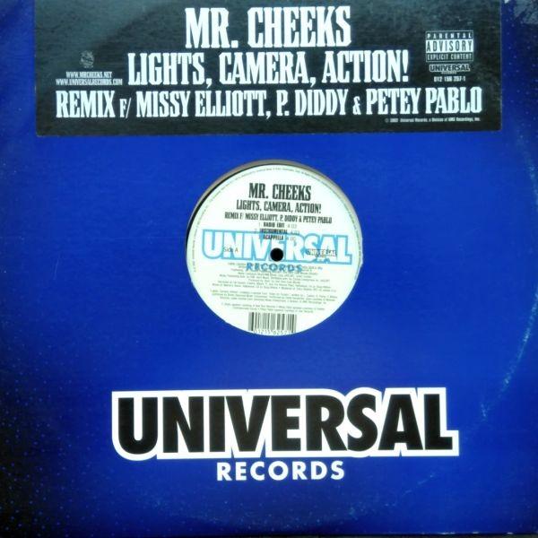12inchレコード　 MR. CHEEKS / LIGHTS, CAMERA, ACTION! R...
