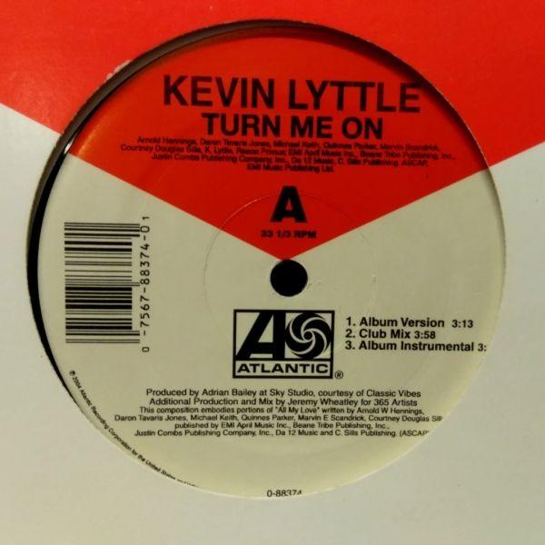 12inchレコード　 KEVIN LYTTLE / TURN ME ON