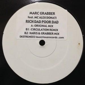 12inchレコード　MARC GRABBER / RICH DAD POOR DAD