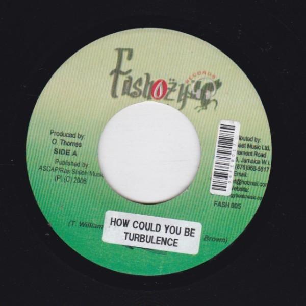 EPレコード　TURBULENCE / HOW COULD YOU BE (CONFESSIONS)