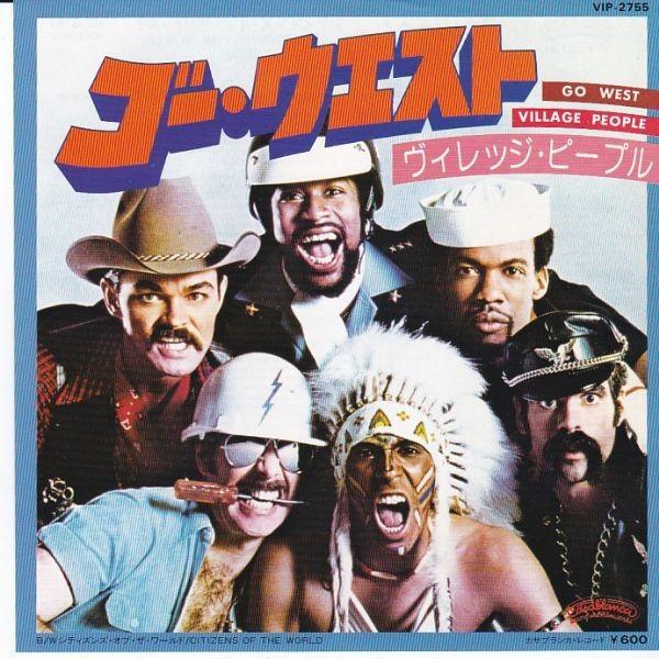 EPレコード　VILLAGE PEOPLE (ヴィレッジ・ピープル) / GO WEST (ゴー・ウ...