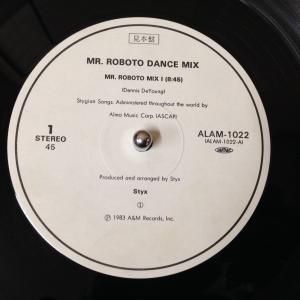 12inchレコード STYX MR. ROB...の詳細画像1