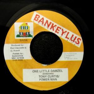 EPレコード　TONY CURTIS & POWER / ONE LITTLE DAMZEL (LITTLE DAMZEL)