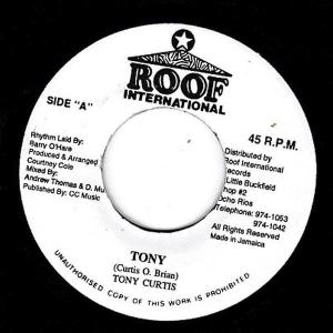 EPレコード　TONY CURTIS / TONY (FREEDOM BLUES)