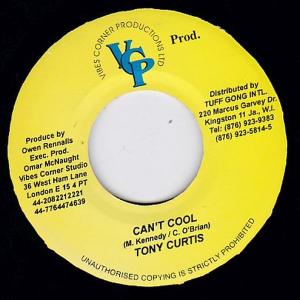 EPレコード　TONY CURTIS / CAN'T COOL (SILK)