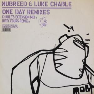 12inchレコード NUBREED &amp; LUKE CHABLE / ONE DAY REMIXES