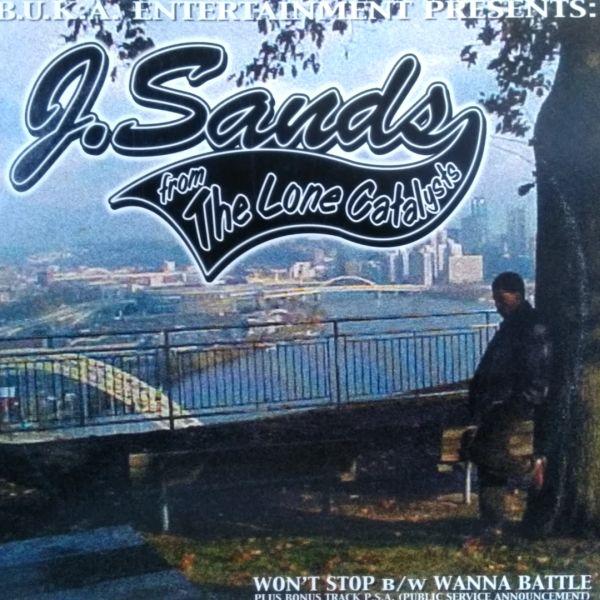 12inchレコード　 J. SANDS / WON'T STOP