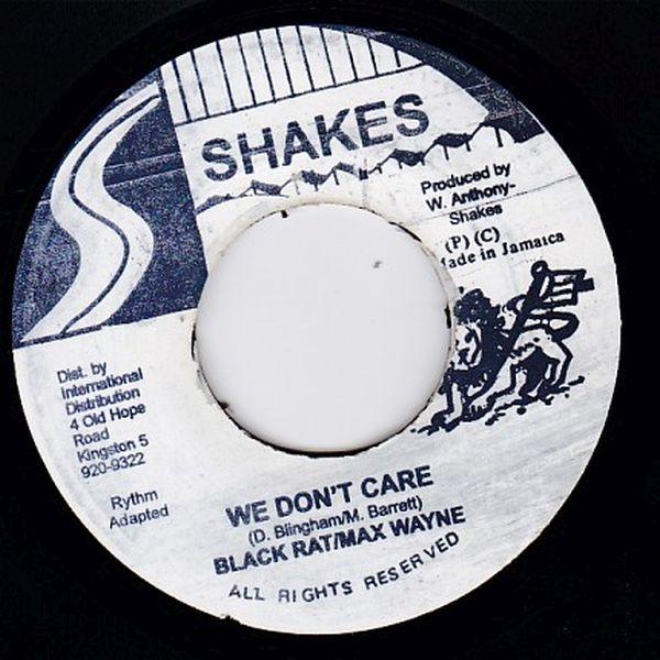EPレコード　BLACK RAT &amp; MAX WAYNE / WE DON'T CARE (SICK...