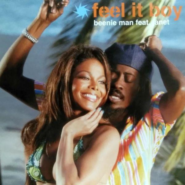 12inchレコード　 BEENIE MAN / FEEL IT BOY feat. JANET (...