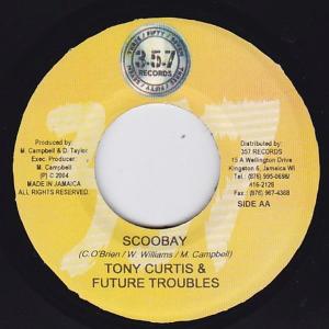 EPレコード　TONY CURTIS & FUTURE TROUBLES / SCOOBAY (SCOOBAY)