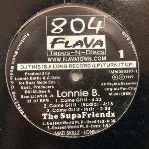 12inchレコード　 LONNIE B / COME GIT IT