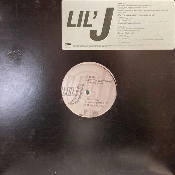12inchレコード　 LIL&apos; J / IT&apos;S THE WEEKEND feat. KANDI