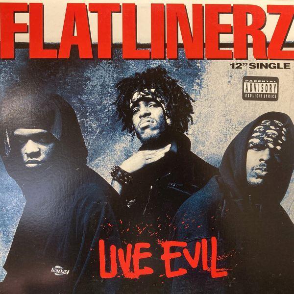 12inchレコード　 FLATLINERZ / LIVE EVIL