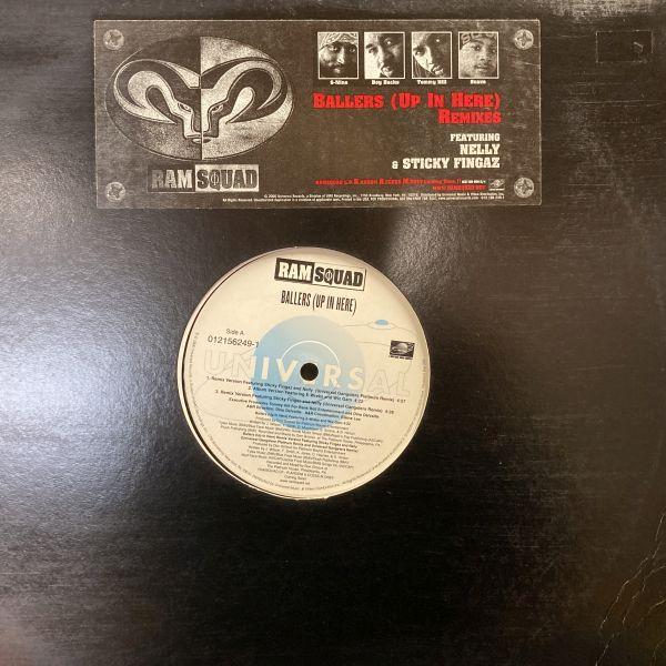 12inchレコード　 RAM SQUAD / BALLERS ? REMIX