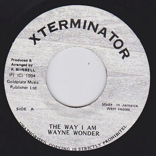EPレコード　WAYNE WONDER / THE WAY I AM (JAVA)