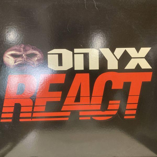 12inchレコード　 ONYX / REACT