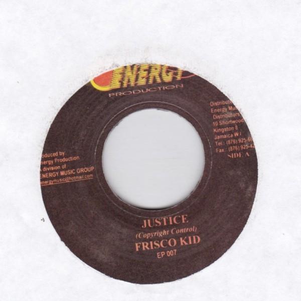 EPレコード FRISCO KID / JUSTICE (DROP TOP)