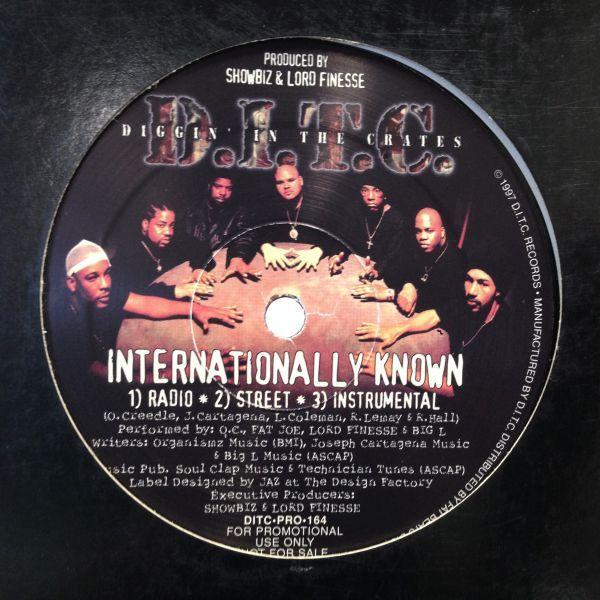 12inchレコード D.I.T.C. / INTERNATIONALLY KNOWN