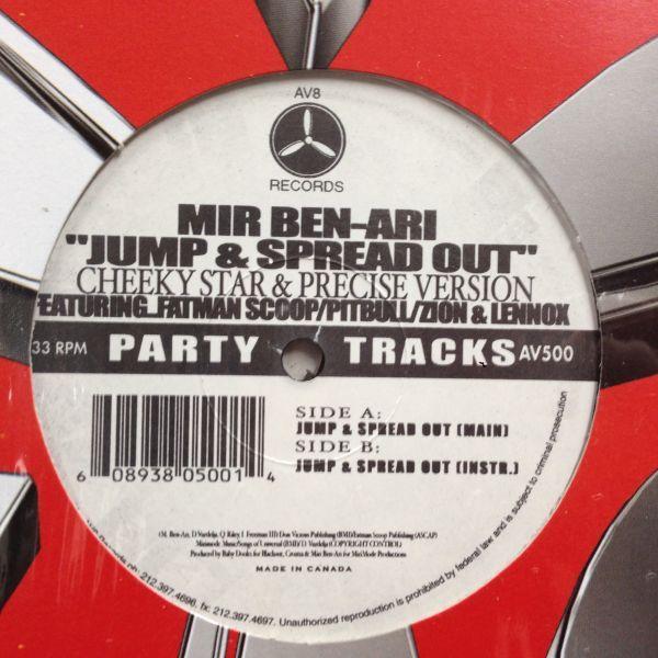 12inchレコード MIRI BEN-ARI / JUMP &amp; SPREAD OUT