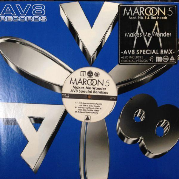 12inchレコード　MAROON 5 / MAKES ME WONDER AV8 SPECIAL ...