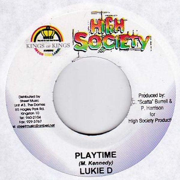 EPレコード　LUKIE D / PARTYTIME (RAVE)