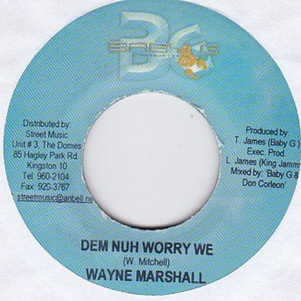 EPレコード　WAYNE MARSHALL / DEM NUH WORRY WE (DELLA MO...