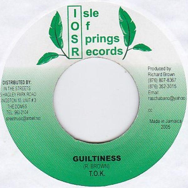 EPレコード　T.O.K / GUILTINESS (HEARTLESS VAMPIRE)