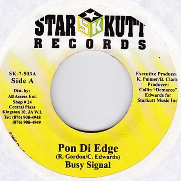 EPレコード　BUSY SIGNALY / PON DI EDGE (PON DI EDGE)