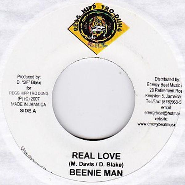 EPレコード　BEENIE MAN / REAL LOVE (3 STAR)