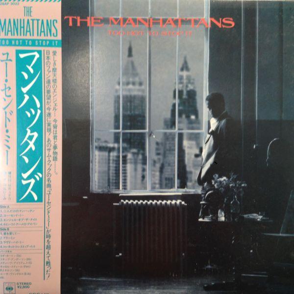 LPレコード THE MANHATTANS (マンハッタンズ) / TOO HOT TO STOP ...