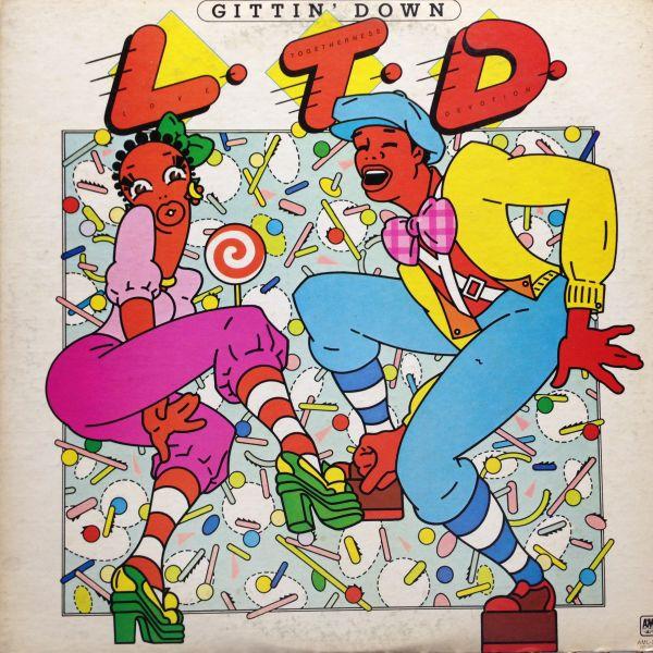 LPレコード　 L.T.D. / GITTIN&apos; DOWN (JPN)
