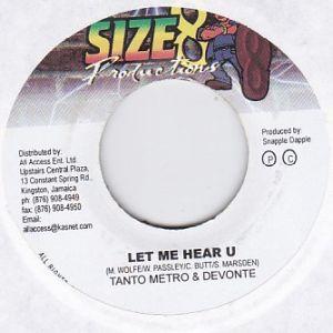 Epレコード　TANTO METRO &amp; DEVONTE / LET ME HEAR U (MUTT...