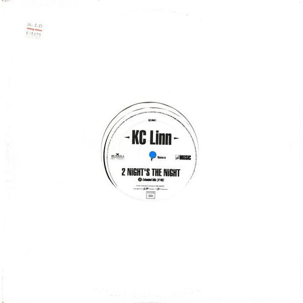 12inchレコード　KC LINN / 2 NIGHT'S THE NIGHT