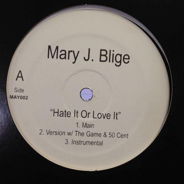12inchレコード　MARY J. BLIGE / HATE IT OR LOVE IT