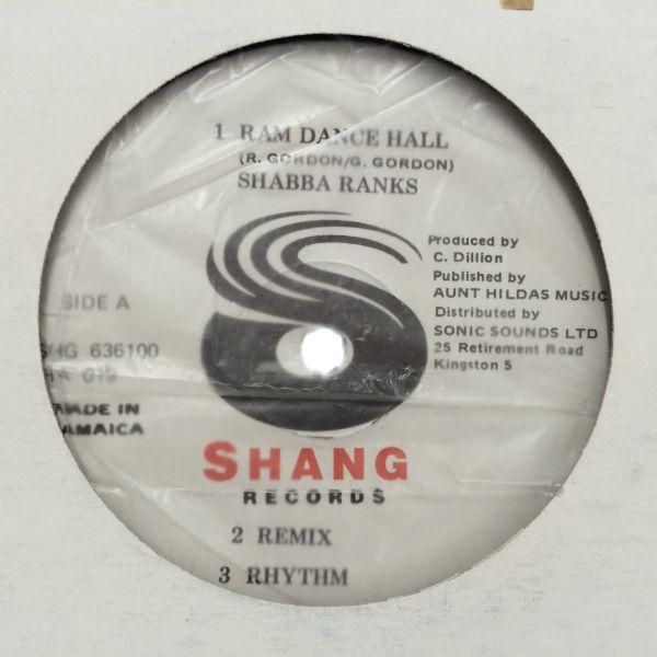 12inchレコード SHABBA RANKS / RAM DANCE HALL